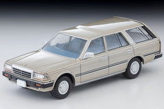 (Pre-Order) 1/64 Tomytec LV-N244b Nissan Gloria Wagon V20E GL 1991 Yellowish Silver