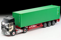 1/64 Tomytec LV-N292c Hino Profia 40ft Intermodal Container Trailer Toho Car Corporation TC36H1C34 Black