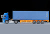 (Pre-Order) 1/64 Tomytec LV-N292e Hino Profia 40ft Sea Container Trailer (Toho Car Corporation TC36H1C34) Blue