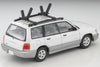 (Pre-Order) 1/64 Tomytec LV-N328b Subaru Forester Custom White/ Silver w/ Kayak & Figure