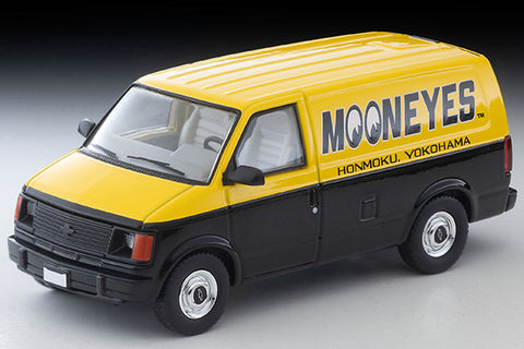 (Pre-Order) 1/64 Tomytec LV-N344b Chevrolet Astro Van Mooneyes Yellow/ Black