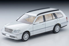 (Pre-Order) 1/64 Tomytec LV-N378a Toyota Crown Estate Royal Saloon 2000 White/ Silver