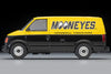 (Pre-Order) 1/64 Tomytec LV-N344b Chevrolet Astro Van Mooneyes Yellow/ Black