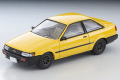(Pre-Order) 1/64 Tomytec LV-N284f Toyota Corolla Levin 2 Door GT RS w/ Watanabe Wheel Car 1983 Yellow