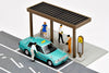 (Pre-Order) 1/64 Tomytec #CarSnap 04c Taxi Stand w/ Toyota Crown Sedan
