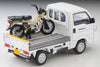 (Pre-Order) 1/64 Tomytec LV-N330a Honda Acty Truck Bike Shop Ver. White w/ Honda CT125 Hunter Cub