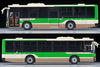 (Pre-Order) 1/64 Tomytec LV-N342a Mitsubishi Fuso Aero Star Non-step Bus (Tokyo Metropolitan Bureau of Transportation) Toei Bus 100th Anniversary Wrapping "Knuckle Line"