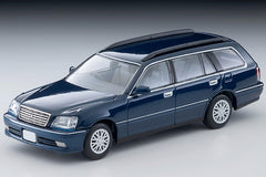 (Pre-Order) 1/64 Tomytec LV-N378b Toyota Crown Estate Royal Saloon 2000 Navy Blue
