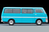 (Pre-Order) 1/64 Tomytec LV-N341a Nissan Homy Long Light Van 1976 Blue