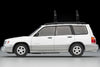 (Pre-Order) 1/64 Tomytec LV-N328b Subaru Forester Custom White/ Silver w/ Kayak & Figure