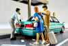(Pre-Order) 1/64 Tomytec #CarSnap 04c Taxi Stand w/ Toyota Crown Sedan