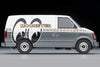 (Pre-Order) 1/64 Tomytec LV-N344c Chevrolet Astro Van Mooneyes White/ Gray