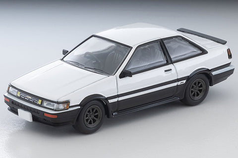 (Pre-Order) 1/64 Tomytec LV-N304d Toyota Corolla Levin 2 Door GT-APEX RS w/ Watanabe Wheel Car 1985 White/ Black