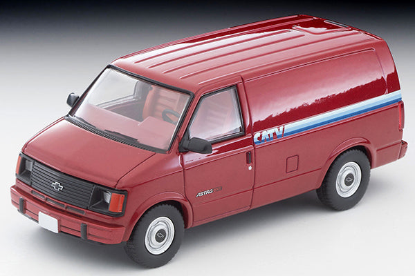 1/64 Tomytec LV-N344a Chevrolet Astro Van Red – Network