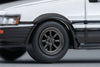 (Pre-Order) 1/64 Tomytec LV-N304d Toyota Corolla Levin 2 Door GT-APEX RS w/ Watanabe Wheel Car 1985 White/ Black