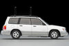 (Pre-Order) 1/64 Tomytec LV-N328b Subaru Forester Custom White/ Silver w/ Kayak & Figure