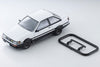 (Pre-Order) 1/64 Tomytec LV-N304d Toyota Corolla Levin 2 Door GT-APEX RS w/ Watanabe Wheel Car 1985 White/ Black
