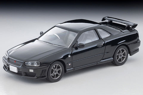 (Pre-Order) 1/64 Tomytec LV-N353c Nissan Skyline 2 Door Sports Coupe 25GT Turbo w/ Option Parts 2000 Black