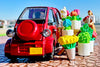 (Pre-Order) 1/64 Tomytec #CarSnap17b Flower Shop 2 w/ Daihatsu Midget II Cargo