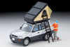 (Pre-Order) 1/64 Tomytec LV-N354c Toyota RAV4J V Silver w/ Tent & Figure