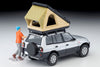 (Pre-Order) 1/64 Tomytec LV-N354c Toyota RAV4J V Silver w/ Tent & Figure