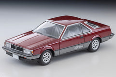 (Pre-Order) 1/64 Tomytec LV-N69c Toyota Corona Hardtop 1800GT-TR 1984 Wine/ Gray