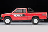 (Pre-Order) 1/64 Tomytec LV-N320b Datsun Truck 4WD King Cab AD Red