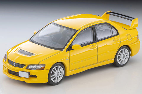 (Pre-Order) 1/64 Tomytec LV-N376a Mitsubishi Lancer Evolution 9 GSR 2005 Yellow