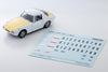 (Pre-Order) 1/64 Tomytec LV-215b Toyota Sports 800 1965 Custom Color White/ Yellow