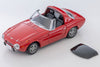 (Pre-Order) 1/64 Tomytec LV-139d Toyota Sports 800 1969 Red w/ Custom Wheels