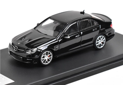 1/64 King Model KMMBC63BK Mercedes-Benz C63 AMG Edition 507 Black LHD