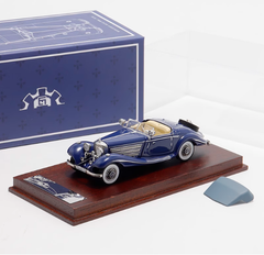 1/64 Liberty64 LMB500KBL Mercedes-Benz 500K W29 Blue LHD
