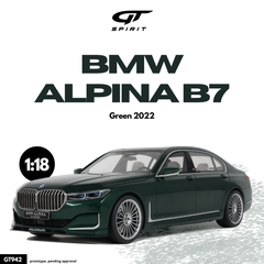 (Pre-Order) 1/18 GT Spirit GT942 BMW Alpina B7 2022 Green
