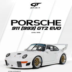 (Pre-Order) 1/18 GT Spirit GT532 Porsche 911(993) GT2 Evo 1995 White