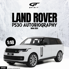 (Pre-Order) 1/18 GT Spirit GT533 Range Rover P530 Autobiography 2024 White
