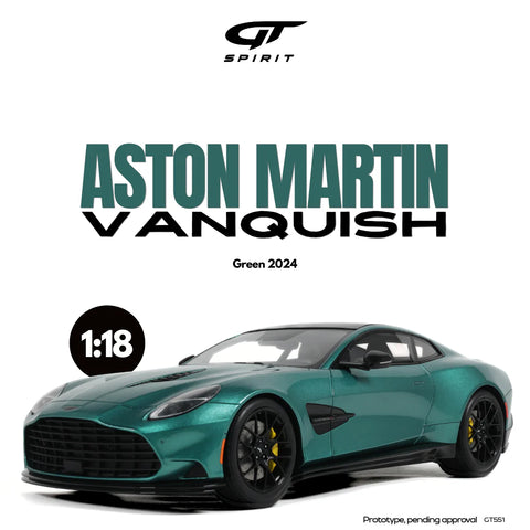 (Pre-Order) 1/18 GT Spirit GT551 Aston Martin Vanquish 2024 Green