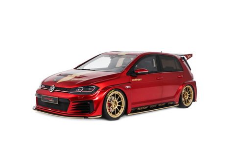 (Pre-Order) 1/18 OttOmobile OT1412 Volkswagen Golf 7 Oettinger TCR Germany Street 2019 Candy Red