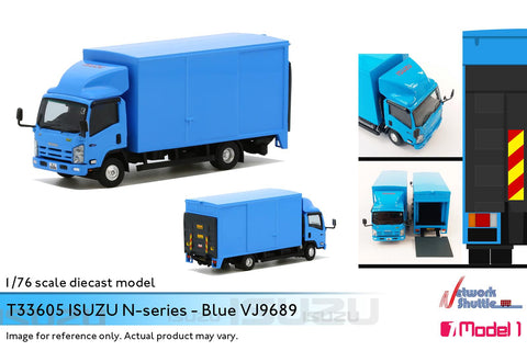 1/76 Model 1 T33605 Isuzu N-Series Blue - VJ9689