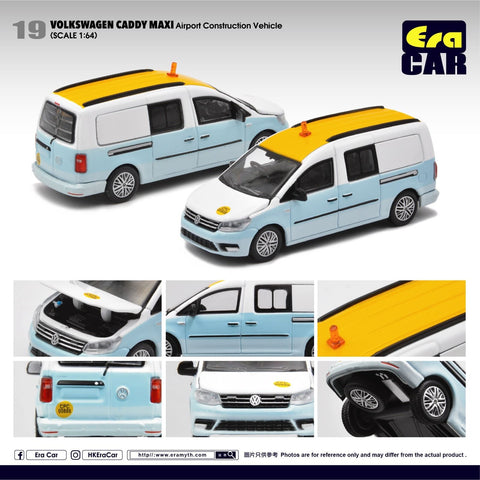 1/64 Era Car 19 Volkswagen Caddy Maxi Airport Construction Vehicle