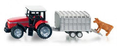 Siku 1640 Tractor with Stock Trailer