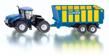 Siku 1947 1/50 New Holland with silage trailer