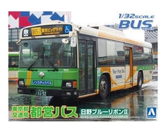 1/32 Aoshima Hino Blue Ribbon II (Bureau of Transportation Tokyo Metropolitan Government) (Kit)