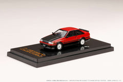 1/64 Hobby Japan HJ641035TRK Toyota Corolla AE86 2 Door Tom's Igeta Wheel Red/ Black