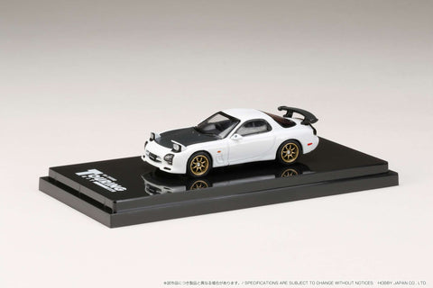 1/64 Hobby Japan HJ643007BW ɛ̃fini RX-7 FD3S (A Spec) GT Wing Pure White