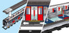 Royal Toys Citystory RT47 MTR East Rail Line Train