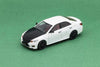1/64 GCD 147 Toyota Mark X White/ Carbon (w/ Black Wheels) RHD