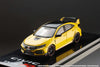 1/64 Hobby Japan HJ642055BY Honda Civic Type R Limited Edition (FK8) 2020 Sunlight Yellow Ⅱ