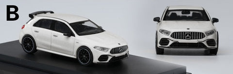 (Pre-Order) 1/64 XT Model XTMAA45W Mercedes-AMG A45 Custom Version Pearl White