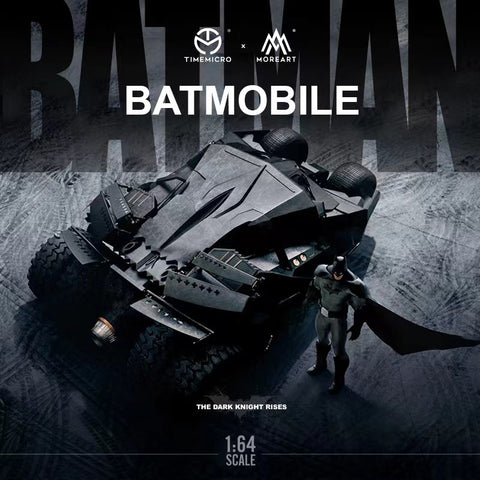 (Pre-Order) 1/64 Time Micro TMBF Batmobile w/ Figurine