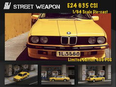 (Pre-Order) 1/64 Street Weapon SWBM6Y BMW E24 M6 Yellow